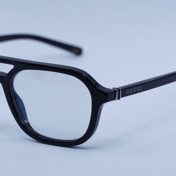 🕶️ New Gucci GG1673S 001 Sunglasses -Shiny Black Frame - Picture 3 of 11